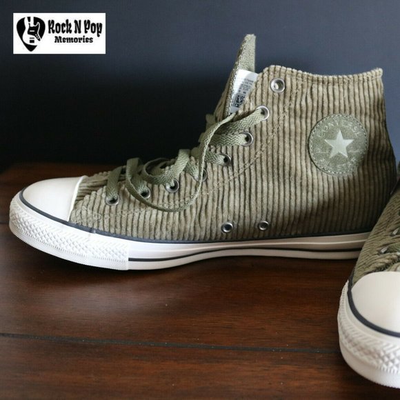 green corduroy converse